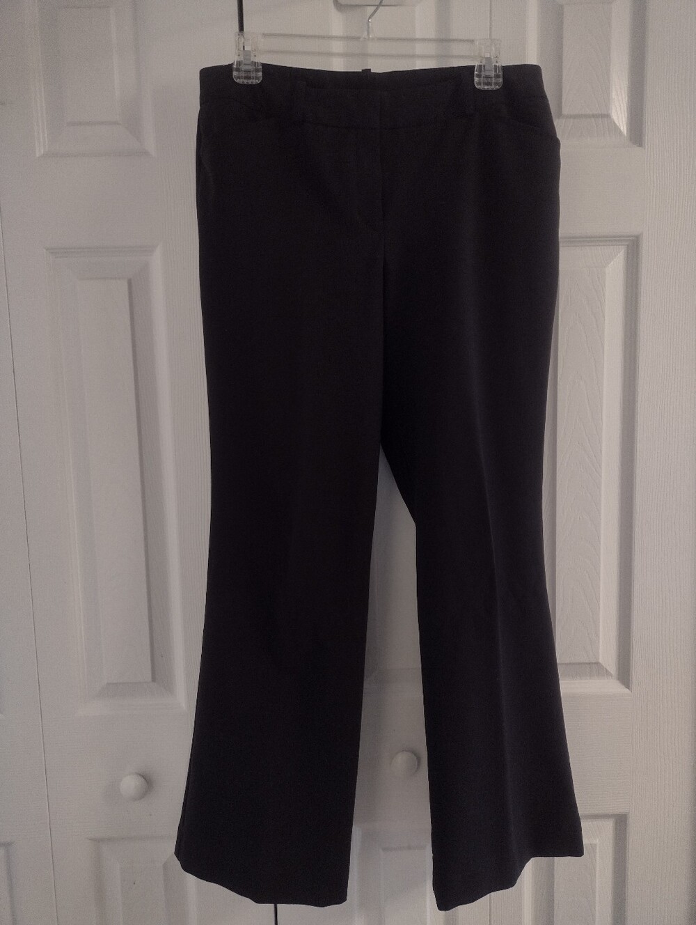 Worthington Modern Fit Black Women's Dress Trousers, Sz 10
